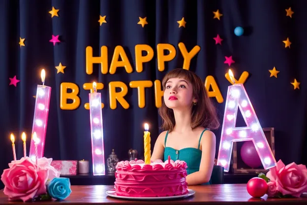 Feliz cumpleaños a Lisa, celebra tu día especial