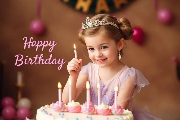 Feliz cumpleaños a la princesa con imágenes encantadoras para compartir