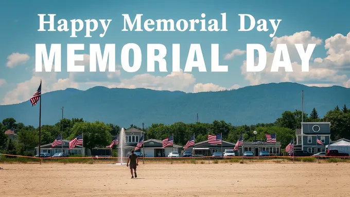 Feliz fin de semana de Memorial Day 2025 se acerca rápidamente