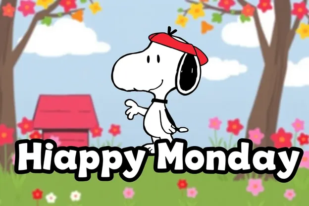 Feliz lunes, imágenes de Snoopy para un día feliz