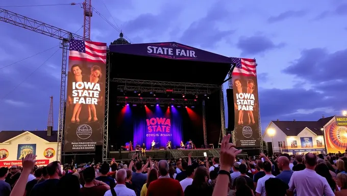 Feria Estatal de Iowa 2025: Destacados de la experiencia musical en vivo