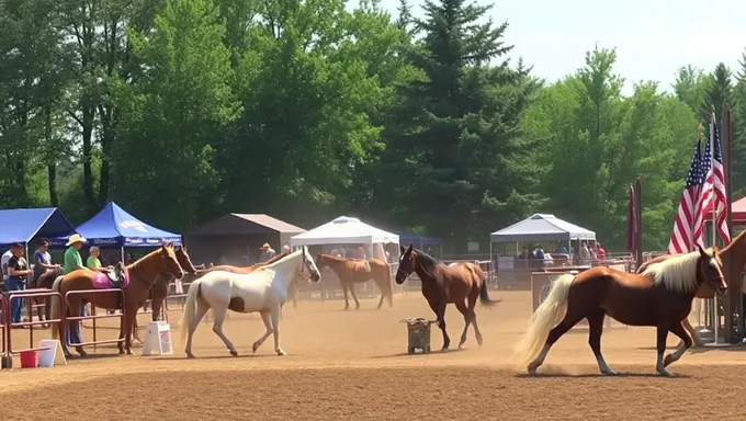 Feria de caballos del Medio Oeste 2025: Información de aparcamiento y transporte