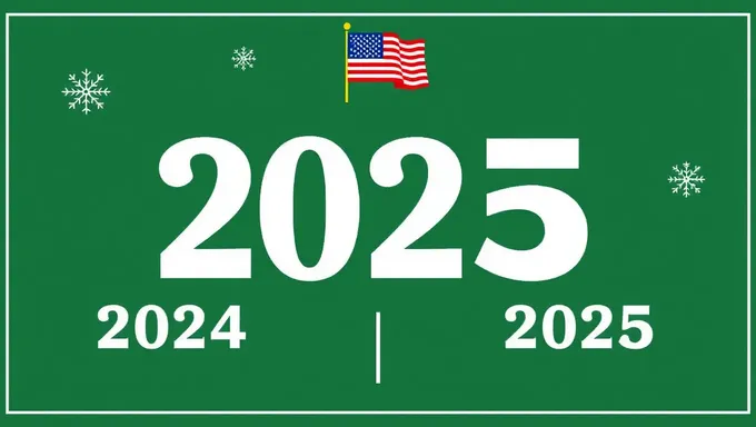 Feriados federales 2024 y 2025 anunciados