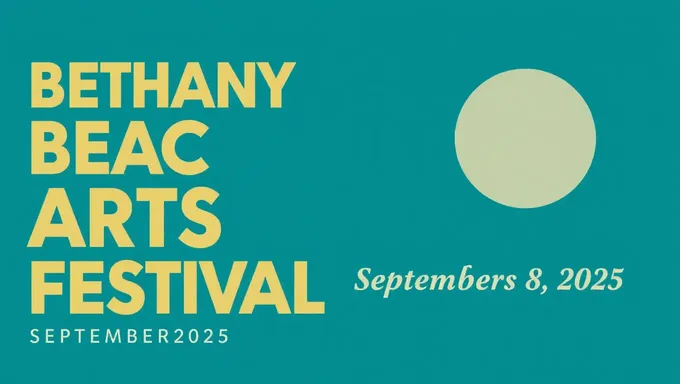 Festival de Artes de Bethany Beach Celebra Septiembre 2025