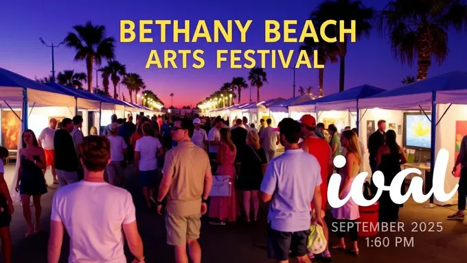 Festival de arte de Bethany Beach en septiembre de 2025 anunciado