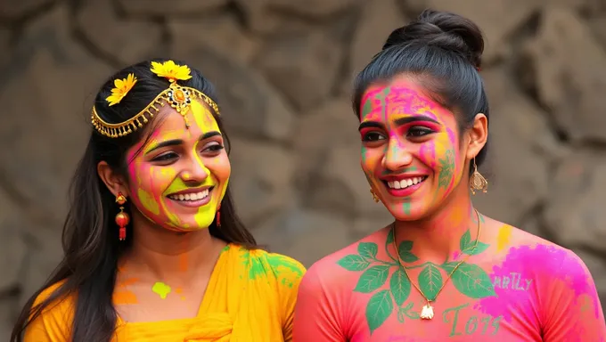 Festividades de Holi 2025 en Países Diferentes