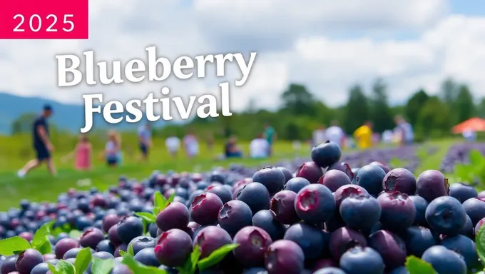 Fiesta de Blueberry 2025: Delicia de Verano