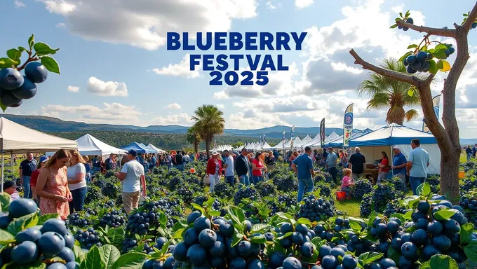 Fiesta de Blueberry 2025: Diversión para Todos los Edades