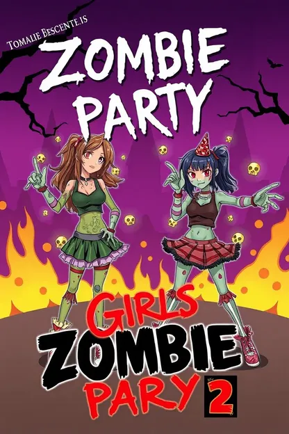 Fiesta de chicas zombis capítulo dos: caos zombi se desencadena