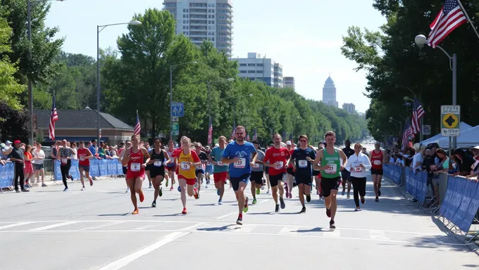 Fiesta después de la carrera Peachtree Road 2025 planeada