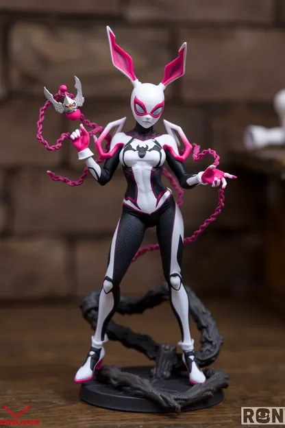 Figura de Bunny Girl Spider Gwen Desvelada