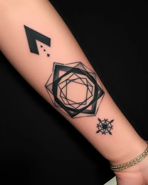 Figuras Geométricas para Ideas de Tatuajes Geométricos