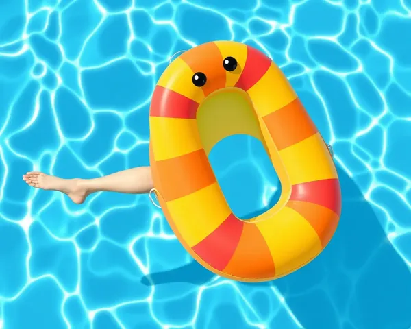 Floatie de Piscina Transparente PNG Gráficos Gratis