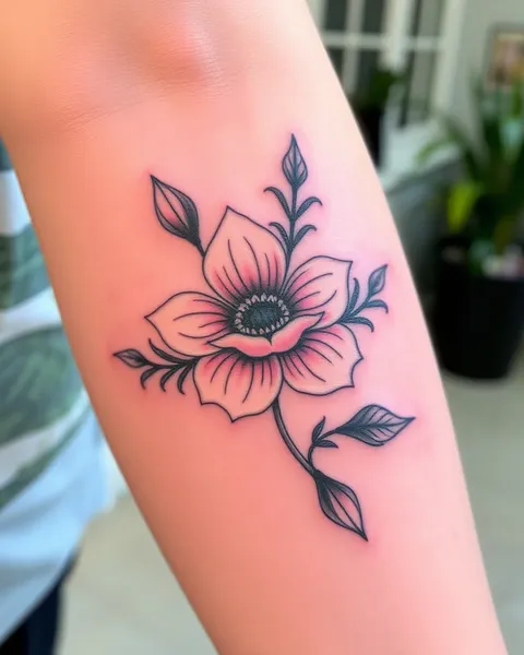 Flor de cumpleaños 12 tatuaje: Significado y simbolismo explicado