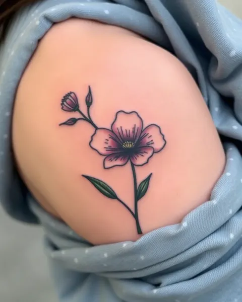 Flores de febrero para hombres: guía de diseño de tatuaje