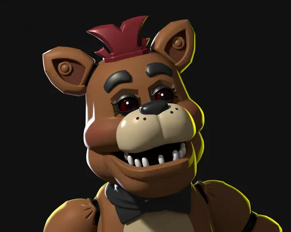 Fnaf PNG: Detalles de Fnaf PNG