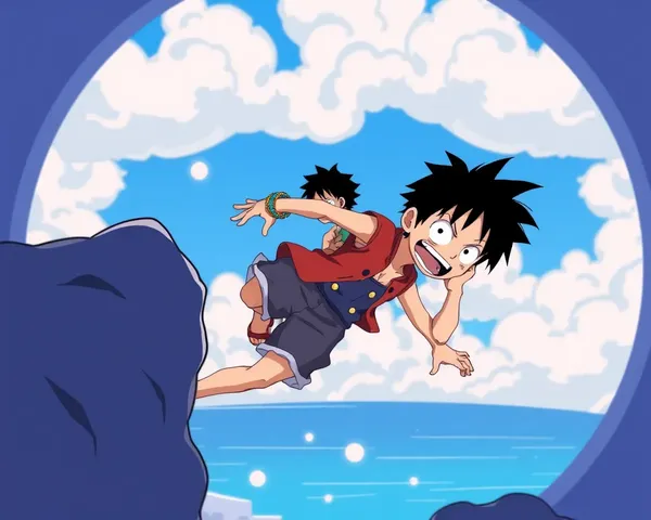 Formato de archivo PNG de Luffy para almacenamiento de imágenes