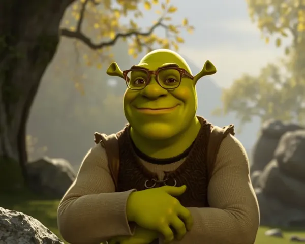 Formato de archivo PNG para compresión de imágenes de Shrek