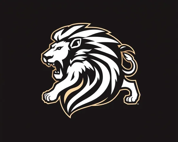 Formato de archivo de imagen PNG del logotipo de los leones