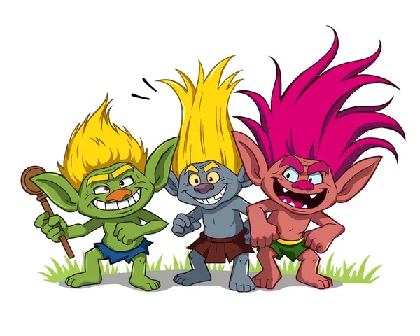 Formato de imagen PNG de Trolls encontrado