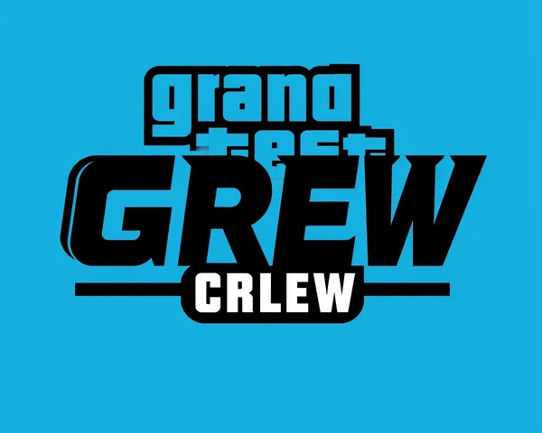 Formato de logo PNG de crew en línea de GTA