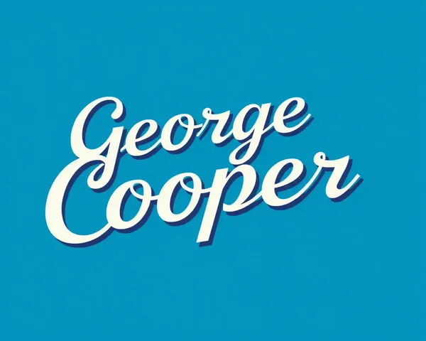 Foto de George Cooper PNG para uso personal