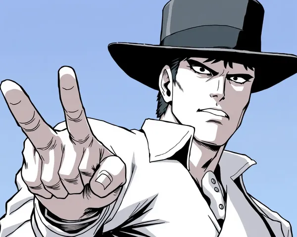 Foto de Jotaro Kujo P4 de manga PNG