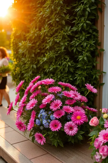 Fotos de Buen Día de flores hermosas por todas partes