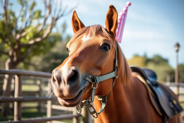 Fotos de Caballo de Feliz Cumpleaños, Celebrar Momentos Alegres