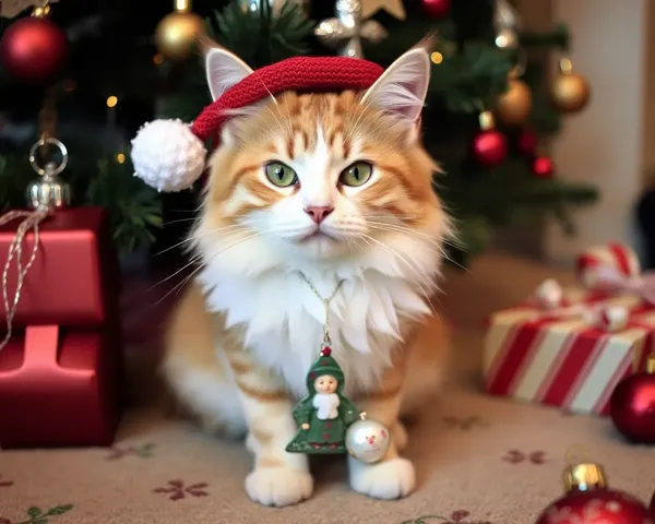 Fotos de Gatos Navideños Divertidas para Hacer Reír