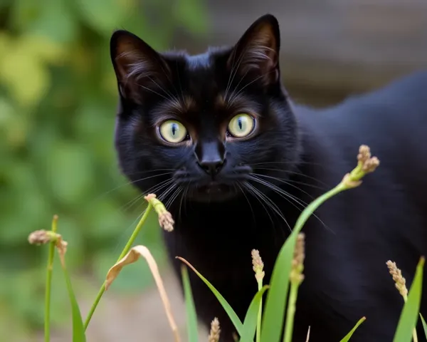 Fotos de Gatos Negros Divertidos para Tiempos Alegres