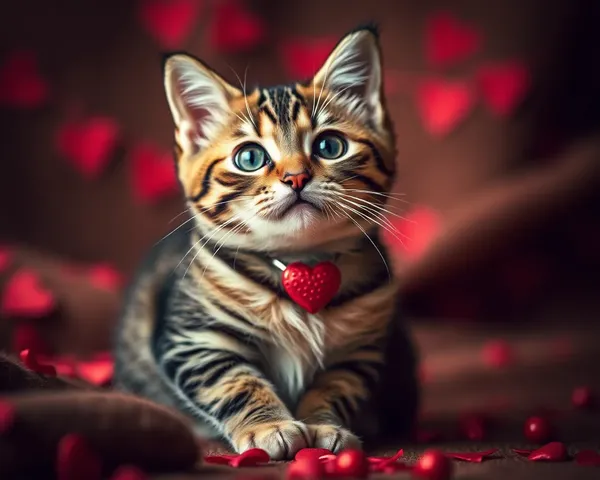 Fotos de Gatos Whimsical de San Valentín Destapan Whimsy Feline