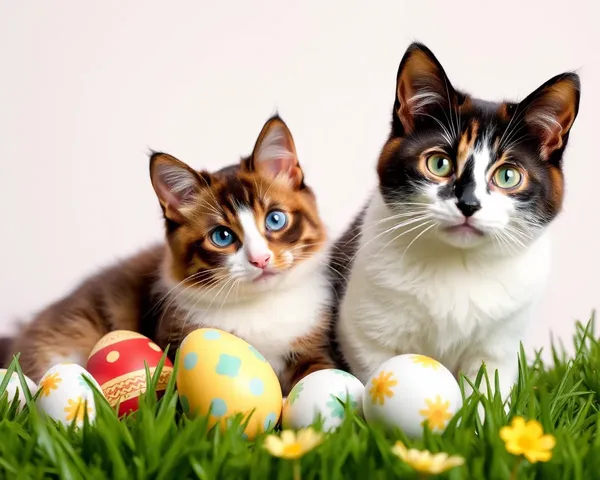 Fotos de Gatos de Pascua: Fotos de Gatos de Pascua Capturan Corazones