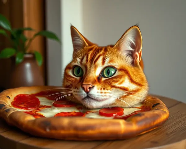 Fotos de Max el Gato de la Pizza: Vista al Ojo de Gato del Cielo de la Pizza