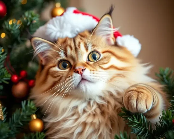 Fotos de Navidad de Gatos Divertidas para Traer Alegría a Casa