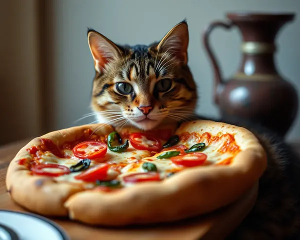 Fotos de Pizza Gato Max: Sesión de Fotos de Fiesta de Pizza de Max