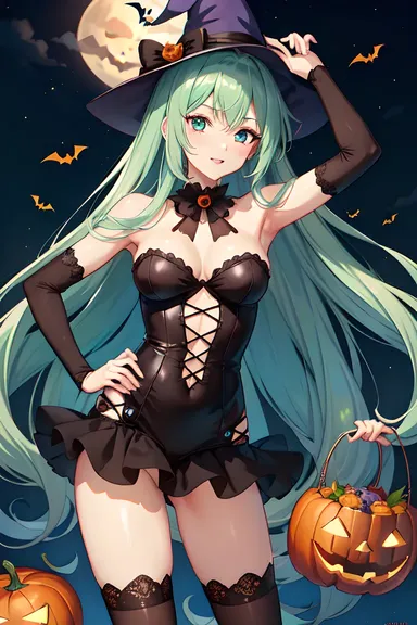 Fotos de anime de Halloween: Paisajes de anime sombríos