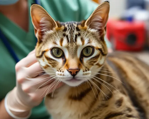 Fotos de curación de gatos castrados descubiertas