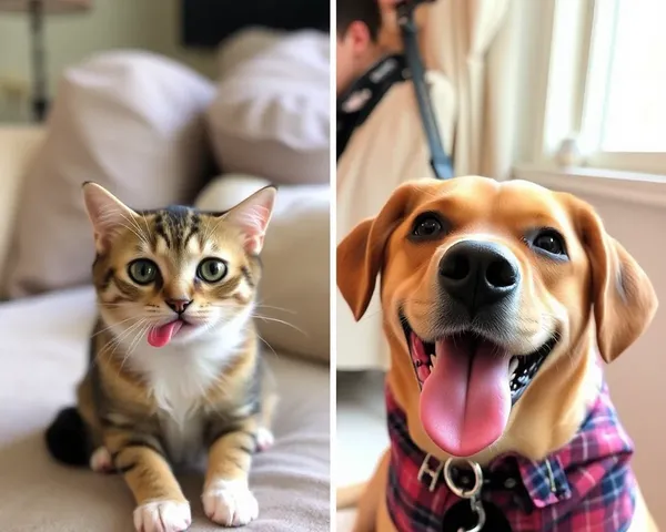 Fotos de gato y perro divertidas para su deleite