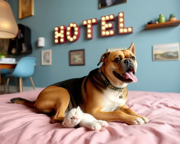 Fotos de hotel para perros y gatos que se pueden consultar