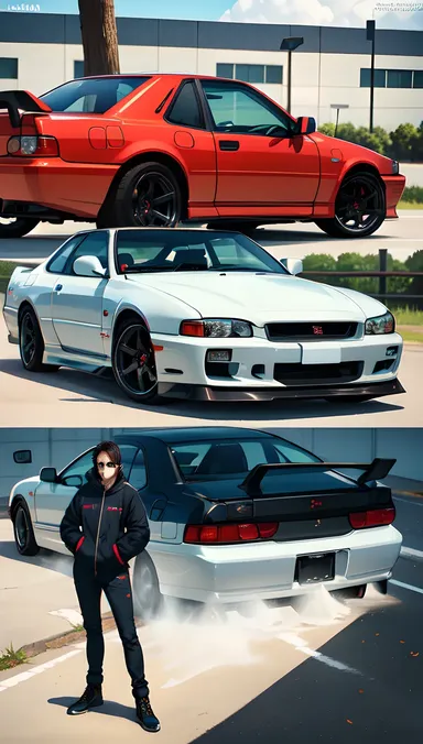 Fotos del modelo de 1999 del Nissan Skyline R34 GT-R