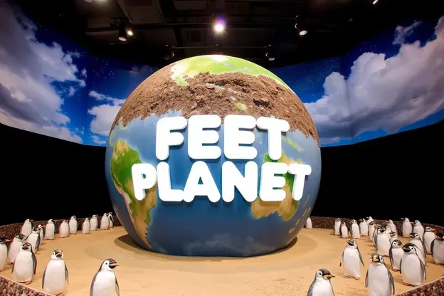 Fotos del planeta Happy Feet revelan paisajes impresionantes