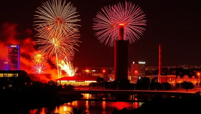 Gahanna Fireworks 2025: Noche de exhibiciones coloridas