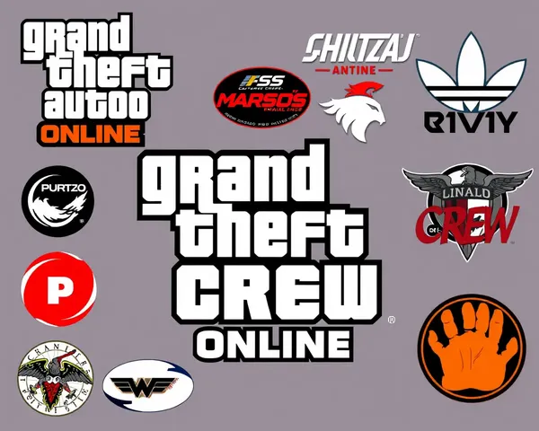 Galería de Gráficos de Logos de Crew en Línea de GTA Online en PNG