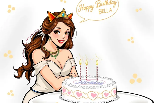 Galería de Imágenes Felices de Cumpleaños Bella