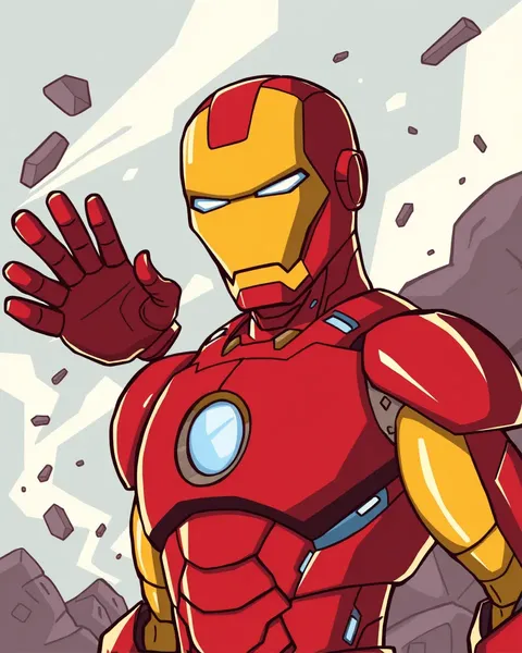 Galería de Imágenes de Iron Man de Cartoon