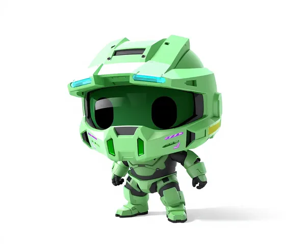 Galería de arte 3D de PNG de personajes de Halo