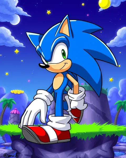 Galería de arte de animación de Sonic