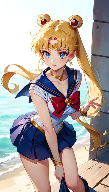 Galería de arte fan de Sailor Moon R34