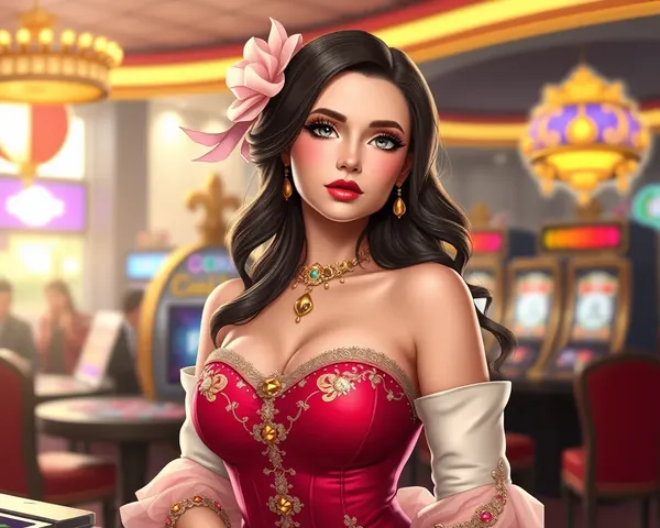 Galería de imágenes PNG de chica de casino hermosa